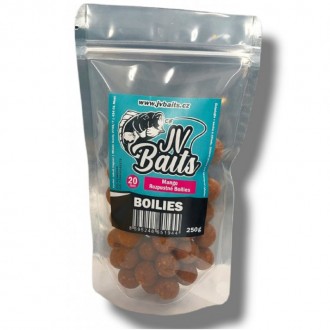 Rozpustné boilies JV Baits Mango 250g