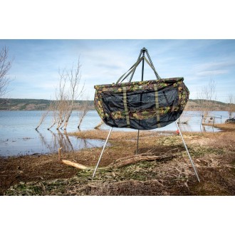 Vážící sak Giants Fishing plovoucí Weigh Sling Floating Luxury Camo XL