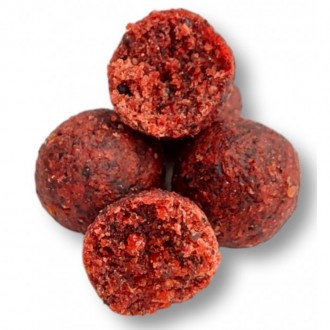 Boilies JV Baits řepkáč Jahoda 1kg