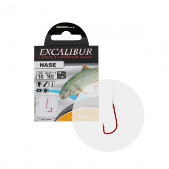 EXCALIBUR NAVÁZANÝ HÁČEK BOLO RED