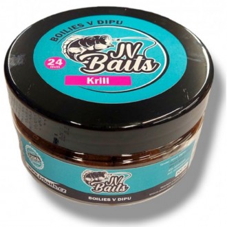 Boilies v dipu JV Baits Krill 300ml