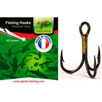 Trojháčky Giants Fishing 1X Strong 100ks