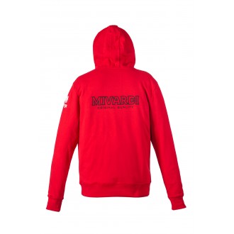 Mikina Mivardi Hoody TM červená