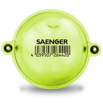 Kulové plovátko Saenger Transparent Yellow
