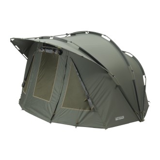 Bivak Mivardi New Dynasty + přehoz + okna + 2x lehátko Comfort XL6