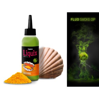Fluo dip Delphin D Snax LiquiX Mušle-Koření 100ml