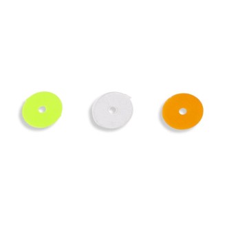 Iron Claw zarážka Provider Bait Disc 9 mm fluo čirá 100 ks