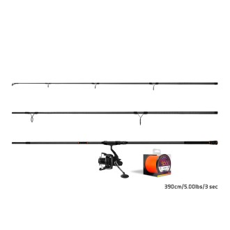 Spodový set Delphin SpodCarp 3,60m + Delphin Corzar 8T + šňůra HotSpod 0,14mm