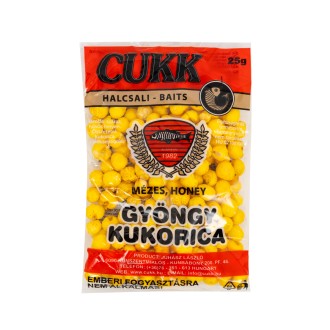 Kukuřice foukaná Cukk med 25g žlutá