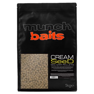 Pelety Munch Baits Cream Seed Pellet 5kg
