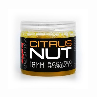 Nástraha Munch Baits Boosted Hookbaits Citrus Nut 200ml
