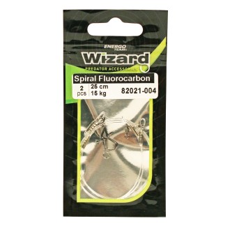 WIZARD SPIRÁL FLUOROCARBON ELŐKE 2DB/CSOMAG