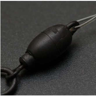 Zátěž na obratlík Gardner Covert Tungsten QC Hook Swivel Hinge Beads 8ks