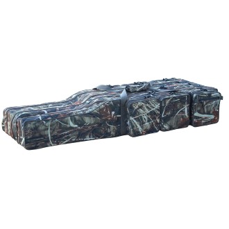 Obal na prut Suretti tříkomorový Camo