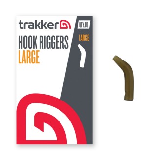 Rovnátka Trakker Hook Riggers 10ks