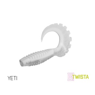 Umelá nástraha Delphin TWISTA UVs / 5ks 8cm/BERRY