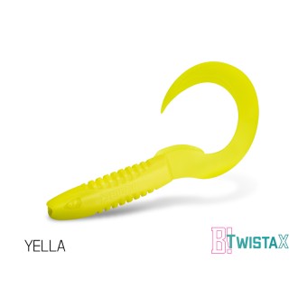Umělá nástraha Delphin TwistaX Eeltail UVs / 5ks 15cm