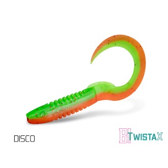 Umělá nástraha Delphin TwistaX Eeltail UVs / 5ks 15cm