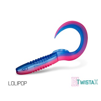 Umělá nástraha Delphin TwistaX Eeltail UVs / 5ks 15cm