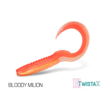 Umělá nástraha Delphin TwistaX Eeltail UVs / 5ks 15cm