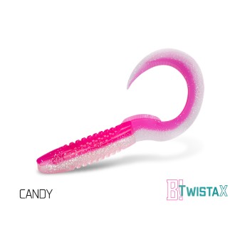 Umělá nástraha Delphin TwistaX Eeltail UVs / 5ks 15cm