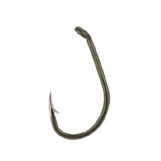 Mistrall háček Carp olive s očkem 4 10ks