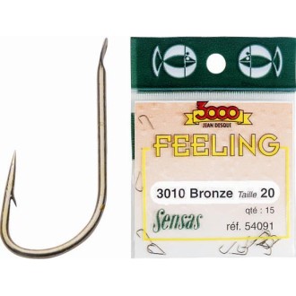 Háčky SENSAS Feeling 3010 Bronze