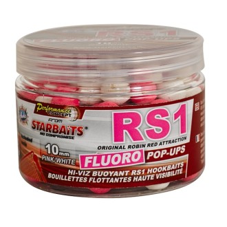 Plovoucí boilies Fluo Starbaits RS1 80g