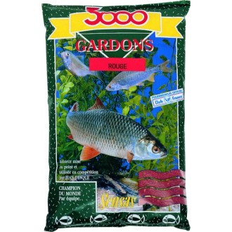 Krmení 3000 Gardons Red (plotice-červené) 1kg