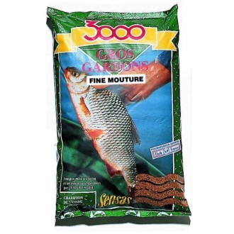 Krmení 3000 Gros Gardons Fine (velká plotice-jemné) 1kg