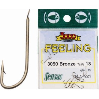 Háčky SENSAS Feeling 3050 Bronze