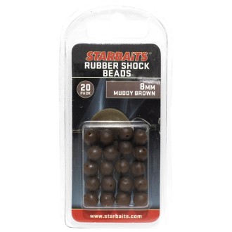 Gumové kuličky Starbaits Rubber Shock Beads 8mm