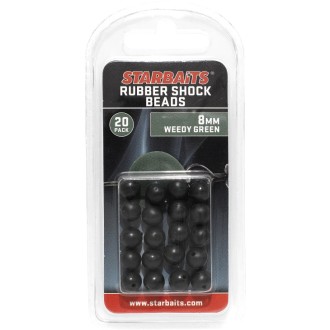 Gumové kuličky Starbaits Rubber Shock Beads 8mm