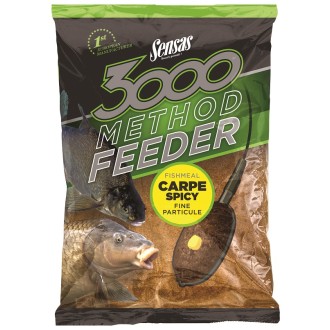 Krmení 3000 Method Carpe Spicy 1kg