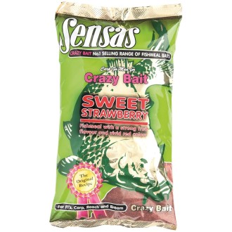 Krmení CRAZY BAIT Sweet Strawberry 1kg