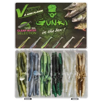 BOX NÁSTRAH TIPSY SXL Clear Water 10cm 60ks