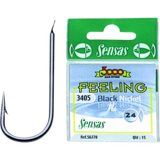 Háčky SENSAS Feeling 3405 Black