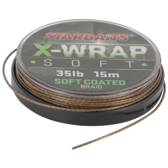 Návazcová šňůrka Starbaits X Wrap Soft Coated 15m