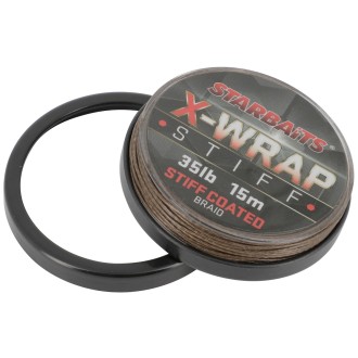 Návazcová šňůrka Starbaits X Wrap Stiff Coated 15m