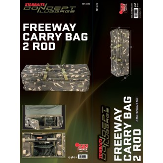 Obal na 2 pruty Starbaits CAM Concept Freeway Carry Bag