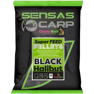 Pelety Super Feed Black Halibut (halibut) 700g