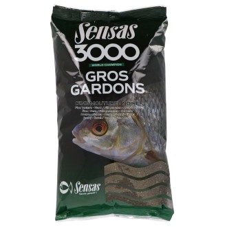 3000 Gros Gardons Noire Fine Mouture (velká plotice černá jemná) 1kg