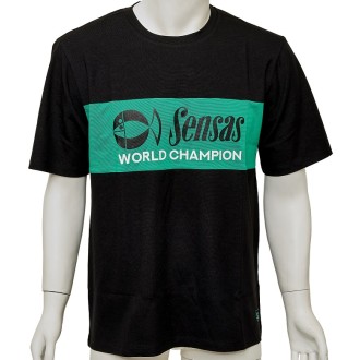 Tričko Sensas Fashion Club Black/Green