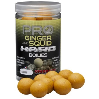 Boilies Starbaits Probiotic Hard Boilies Ginger Squid 200g