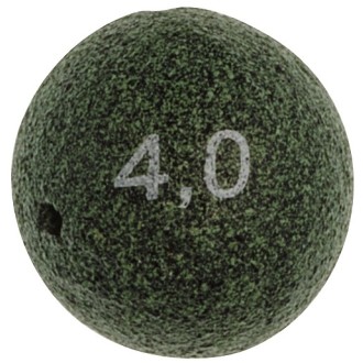 Olověné kuličky Bullet Drilled Green