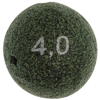 Olověné kuličky Bullet Drilled Green