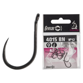 Háčky SENSAS Crazy Bait 4015 Barbless Eyed