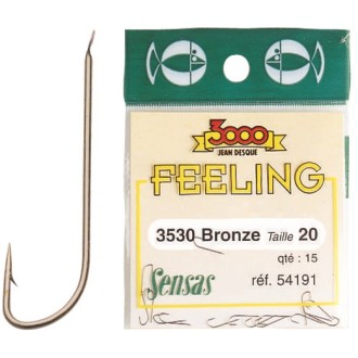 Háčky SENSAS Feeling 3530 Bronze