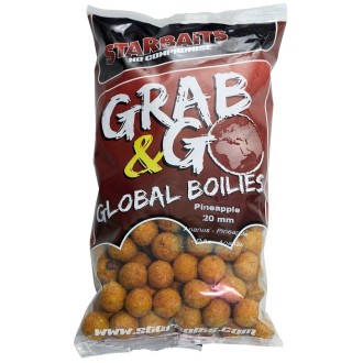 Boilies Starbaits Global Pineapple 1kg