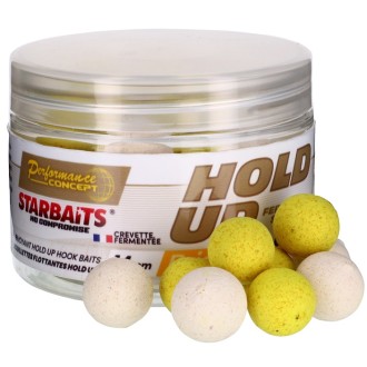 Plovoucí boilies Starbaits Concept Bright Hold Up Fermented Shrimp 50g